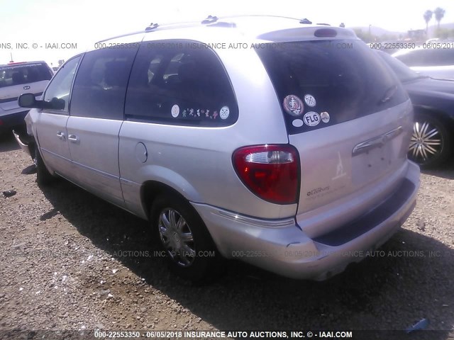 2C4GP64L85R127772 - 2005 CHRYSLER TOWN & COUNTRY LIMITED SILVER photo 3