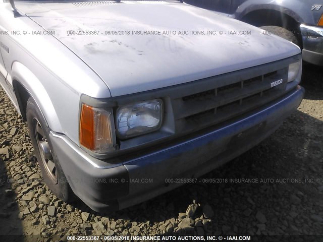 JM2UF3115G0624973 - 1986 MAZDA B2000 LONG BED SILVER photo 6