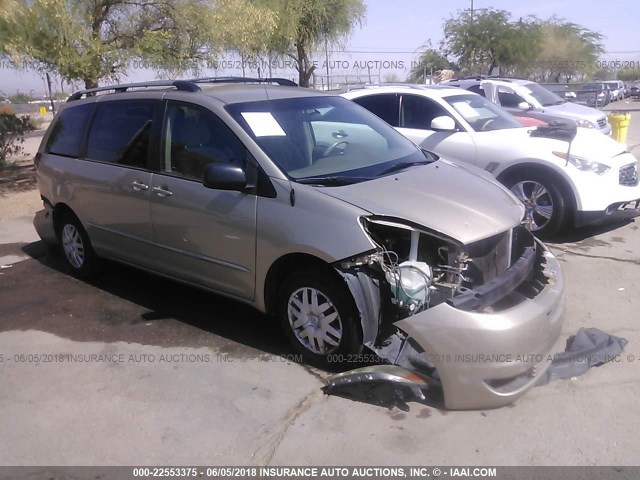 5TDZA23C95S380465 - 2005 TOYOTA SIENNA CE/LE GOLD photo 1