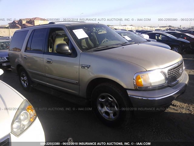 1FMRU1562YLB80263 - 2000 FORD EXPEDITION XLT GOLD photo 1