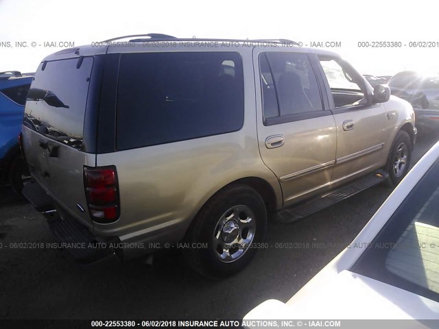 1FMRU1562YLB80263 - 2000 FORD EXPEDITION XLT GOLD photo 4
