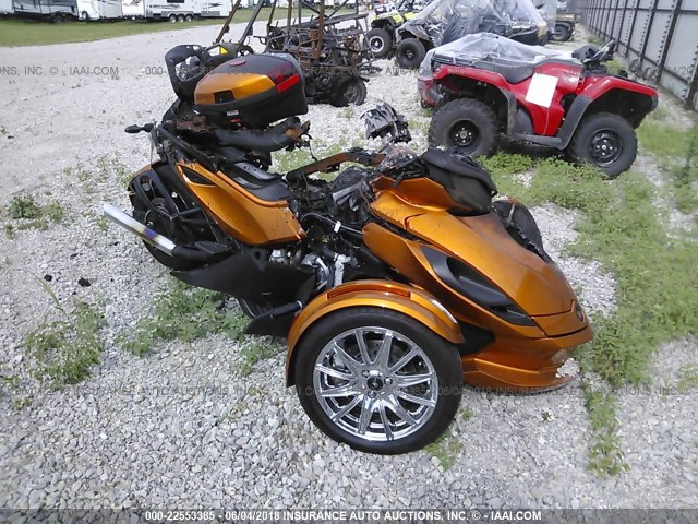 2BXNCBC13EV001516 - 2014 CAN-AM SPYDER ROADSTER ST/STS/ST LIMITED GOLD photo 1