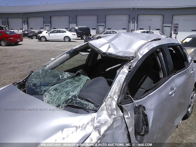 2T1KU40E89C172893 - 2009 TOYOTA COROLLA MATRIX  SILVER photo 6