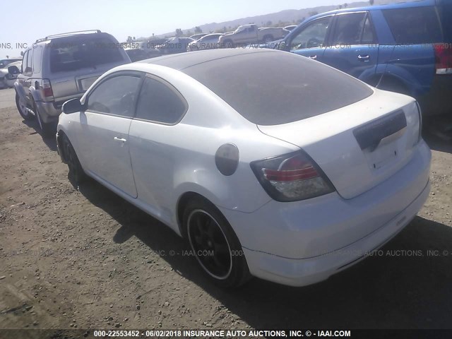 JTKDE177470201558 - 2007 TOYOTA SCION TC 白色 照片 3