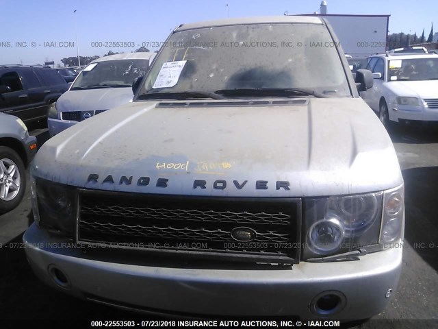 SALMF11453A140558 - 2003 LAND ROVER RANGE ROVER HSE SILVER photo 10