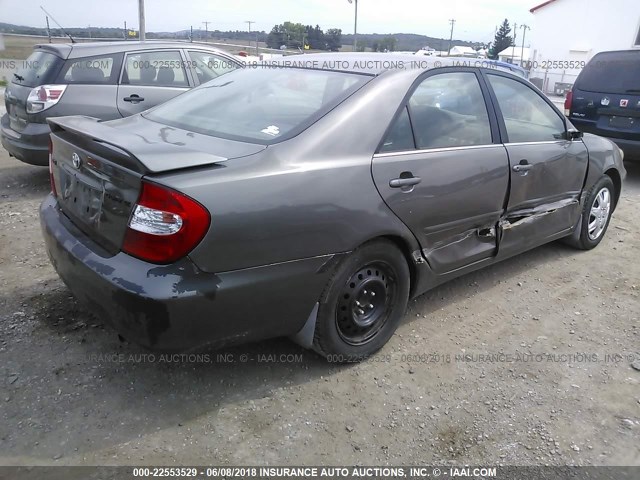 4T1BE32K53U765465 - 2003 TOYOTA CAMRY LE/XLE/SE Boz foto 4