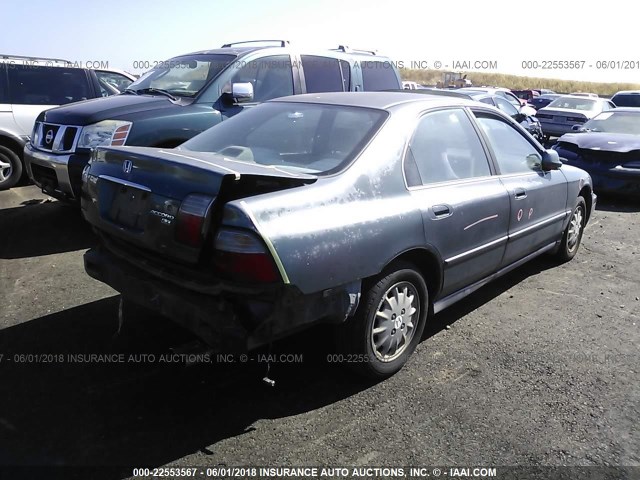 1HGCD5658TA299299 - 1996 HONDA ACCORD EX/EX-R GREEN photo 4