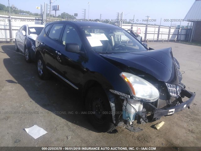 JN8AS5MT1DW529755 - 2013 NISSAN ROGUE S/SV Սև լուսանկար 1