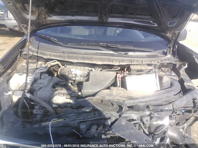 JN8AS5MT1DW529755 - 2013 NISSAN ROGUE S/SV Սև լուսանկար 10