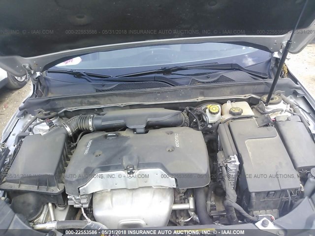 1G11B5SL6EF182478 - 2014 CHEVROLET MALIBU LS Gümüş foto 10