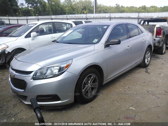 1G11B5SL6EF182478 - 2014 CHEVROLET MALIBU LS Gümüş foto 2
