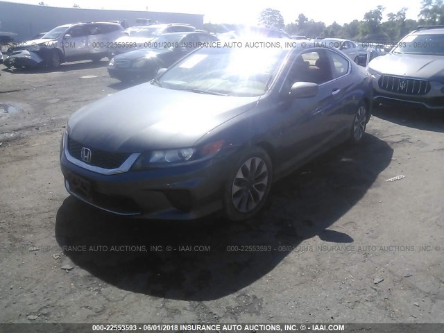 1HGCT1B37DA008082 - 2013 HONDA Accord LX-S GRAY photo 2