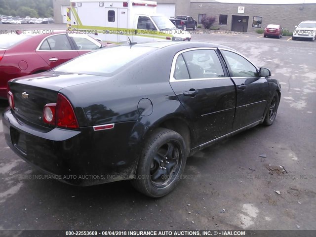 1G1ZH57B39F121869 - 2009 CHEVROLET MALIBU 1LT 黑色 照片 4