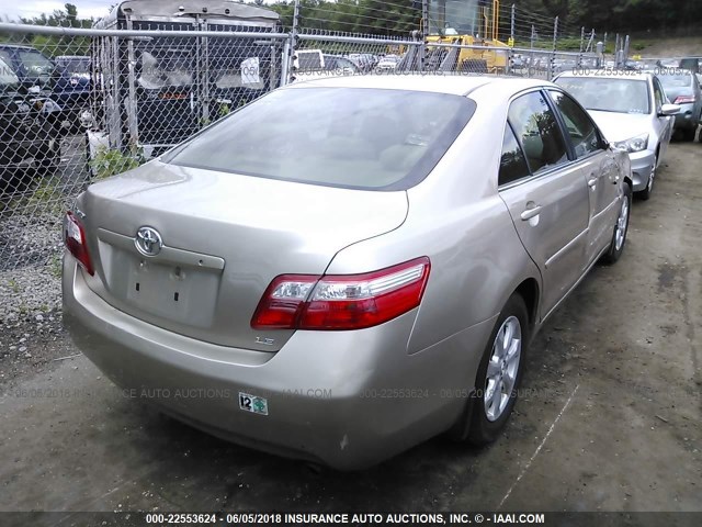 JTNBE46K773073770 - 2007 TOYOTA CAMRY NEW GENERAT CE/LE/XLE/SE TAN photo 4