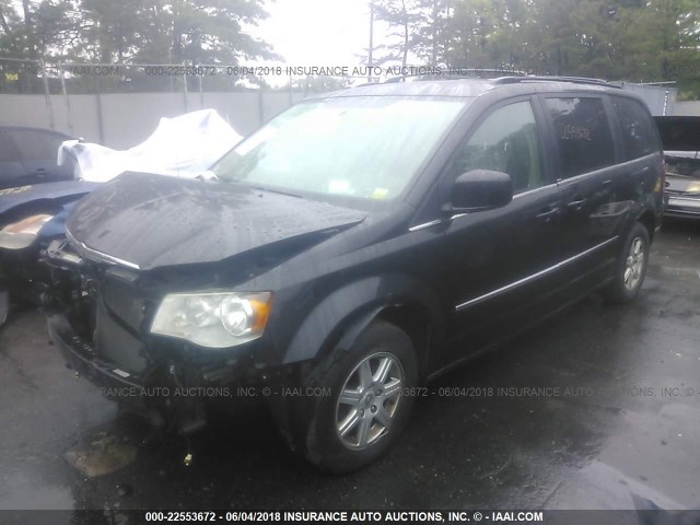 2A4RR8DX5AR480010 - 2010 CHRYSLER TOWN & COUNTRY TOURING PLUS GRAY photo 2