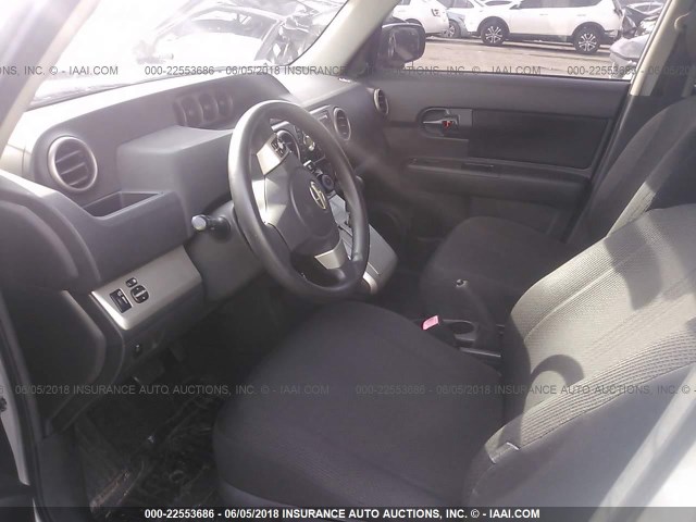 JTLKE50E281023356 - 2008 TOYOTA SCION XB ვერცხლისფერი ფოტო 5