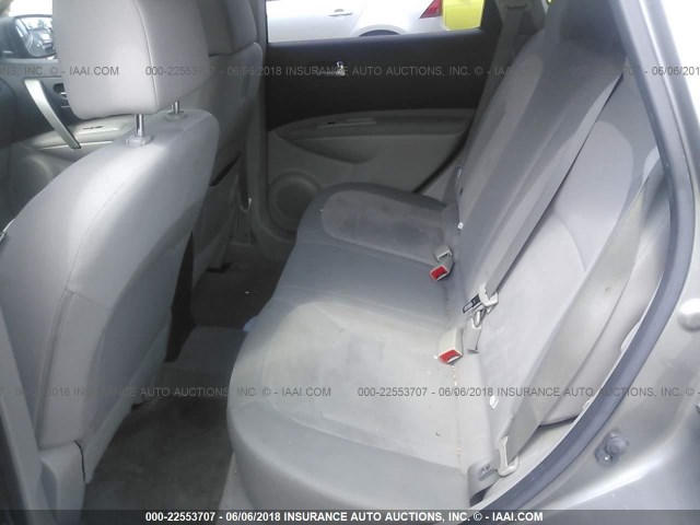 JN8AS5MV2AW146260 - 2010 NISSAN ROGUE S/SL/KROM GRAY photo 8