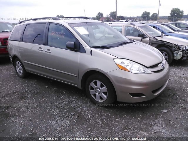 5TDKK4CC4AS300266 - 2010 TOYOTA SIENNA CE/LE BEIGE photo 1