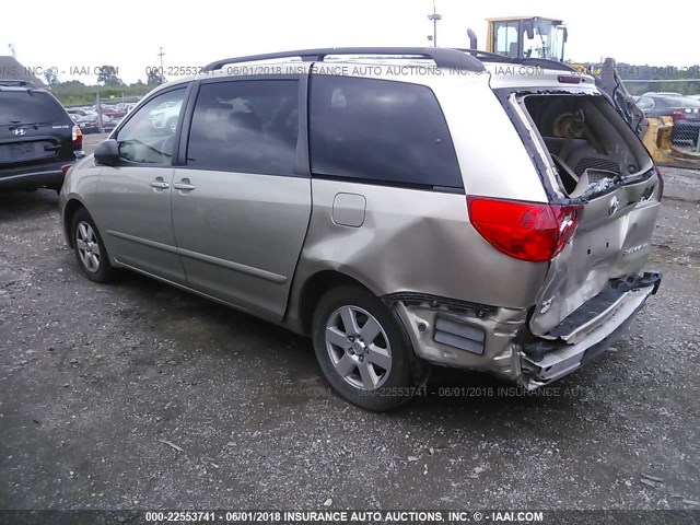 5TDKK4CC4AS300266 - 2010 TOYOTA SIENNA CE/LE BEIGE photo 3