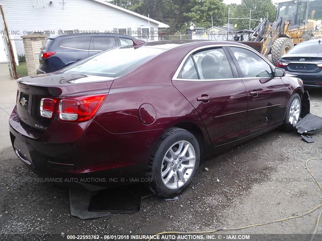 1G11C5SL6FF164819 - 2015 CHEVROLET MALIBU 1LT MAROON photo 4