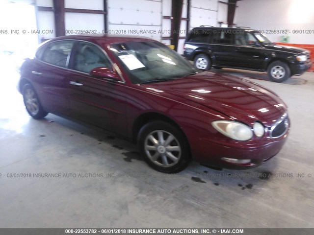 2G4WC582871240220 - 2007 BUICK LACROSSE CX RED photo 1