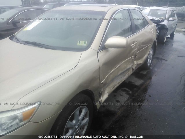 4T1BF3EK9BU155138 - 2011 TOYOTA CAMRY SE/LE/XLE GOLD photo 6