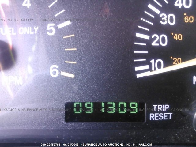 1J4FF68S3XL667049 - 1999 JEEP CHEROKEE SPORT/CLASSIC წითელი ფოტო 7