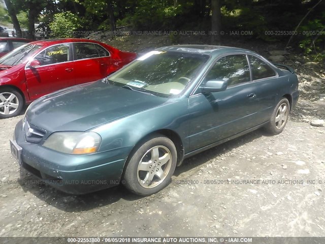 19UYA42483A012386 - 2003 ACURA 3.2CL GREEN photo 2