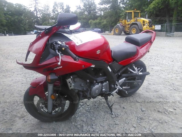 JS1VP53AX62102478 - 2006 SUZUKI SV650 RED photo 2