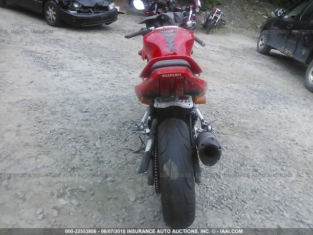 JS1VP53AX62102478 - 2006 SUZUKI SV650 RED photo 6