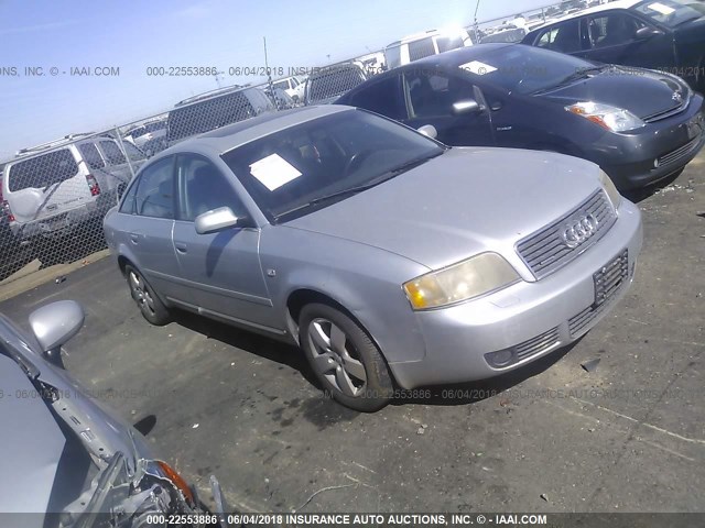 WAULD64B52N055384 - 2002 AUDI A6 2.7T QUATTRO SILVER photo 1