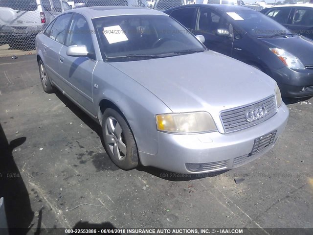 WAULD64B52N055384 - 2002 AUDI A6 2.7T QUATTRO SILVER photo 6