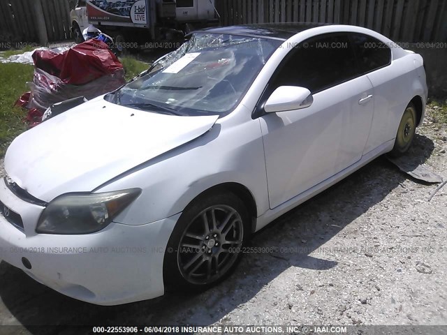 JTKDE177750059087 - 2005 TOYOTA SCION TC 白色 照片 2
