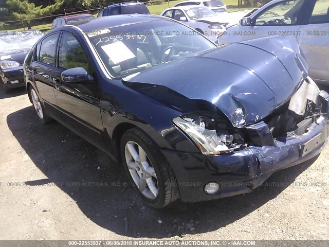 1N4BA41E16C814887 - 2006 NISSAN MAXIMA SE/SL BLUE photo 1