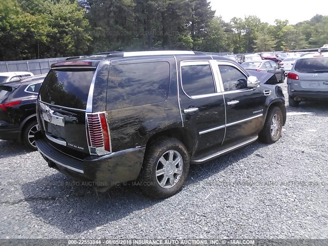 1GYFK63867R422217 - 2007 CADILLAC ESCALADE LUXURY BLACK photo 4