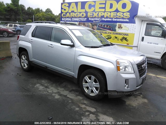 2GKFLWEK6F6249129 - 2015 GMC TERRAIN SLE SILVER photo 1