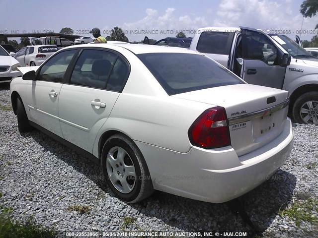 1G1ZS53886F127318 - 2006 CHEVROLET MALIBU LS 白色 照片 3