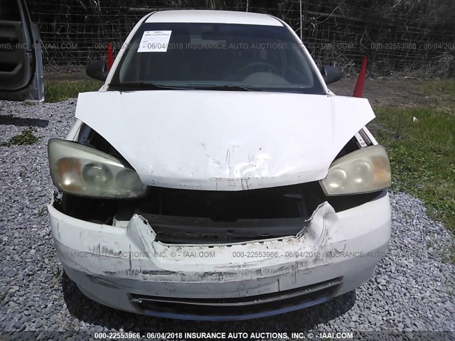1G1ZS53886F127318 - 2006 CHEVROLET MALIBU LS 白色 照片 6