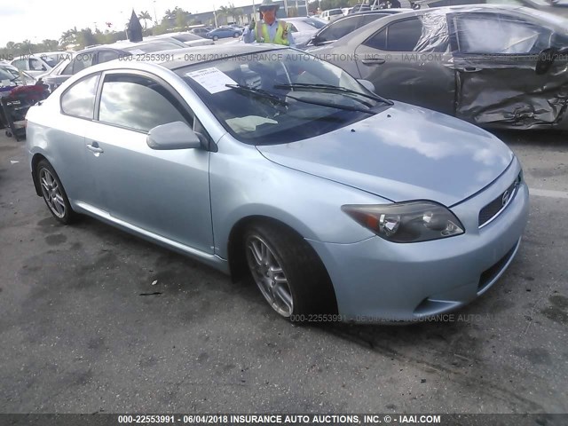 JTKDE177170196609 - 2007 TOYOTA SCION TC 浅蓝色 照片 1