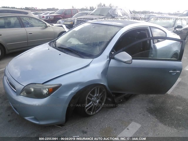 JTKDE177170196609 - 2007 TOYOTA SCION TC 浅蓝色 照片 6