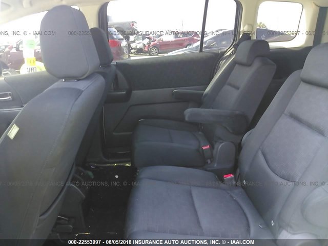 JM1CR29L890344555 - 2009 MAZDA 5 SILVER photo 8