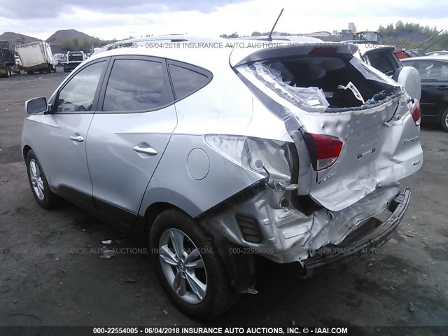 KM8JUCAC8BU204989 - 2011 HYUNDAI TUCSON GLS/LIMITED GRAY photo 3