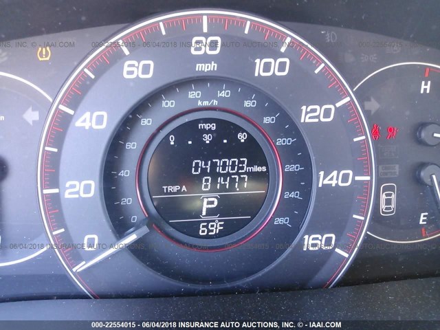 1HGCR2F51DA089872 - 2013 HONDA ACCORD SPORT ბურგუნდია ფოტო 7