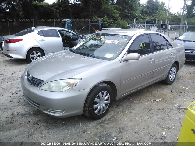 4T1BE32K84U873578 - 2004 TOYOTA CAMRY LE/XLE/SE თაფლისფერი ფოტო 2