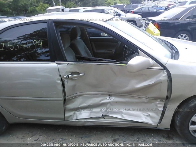 4T1BE32K84U873578 - 2004 TOYOTA CAMRY LE/XLE/SE თაფლისფერი ფოტო 6