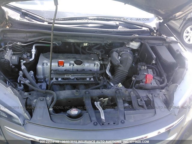 2HKRM4H3XDH628223 - 2013 HONDA CR-V LX BLACK photo 10