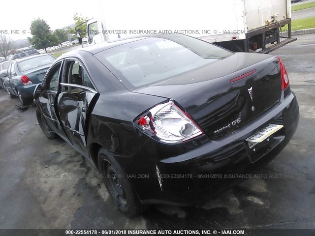 1G2ZF57B784115066 - 2008 PONTIAC G6 VALUE LEADER/BASE BLACK photo 3