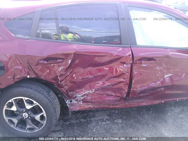 JF2GTADC0J8274917 - 2018 SUBARU CROSSTREK PREMIUM Qırmızı foto 6