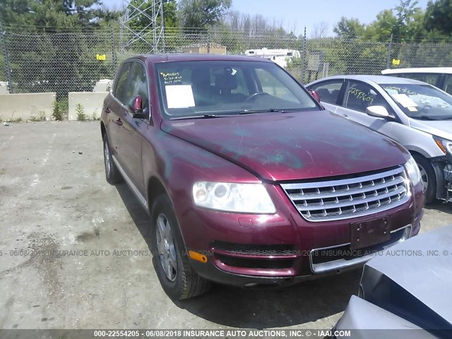 WVGZG77L06D026252 - 2006 VOLKSWAGEN TOUAREG 3.2 RED photo 1