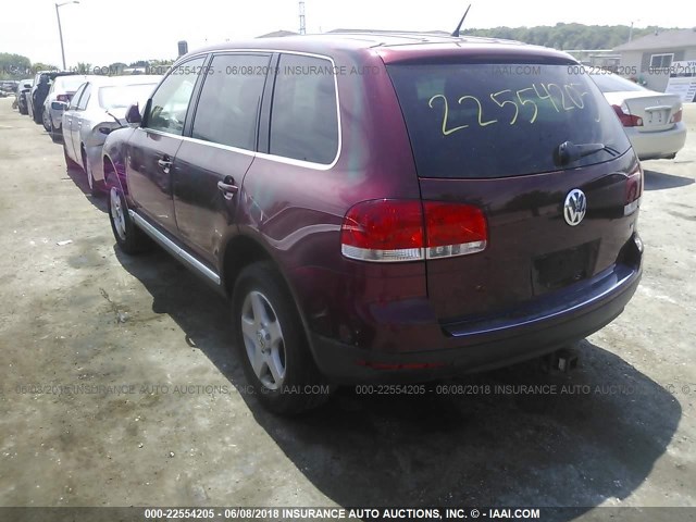 WVGZG77L06D026252 - 2006 VOLKSWAGEN TOUAREG 3.2 RED photo 3